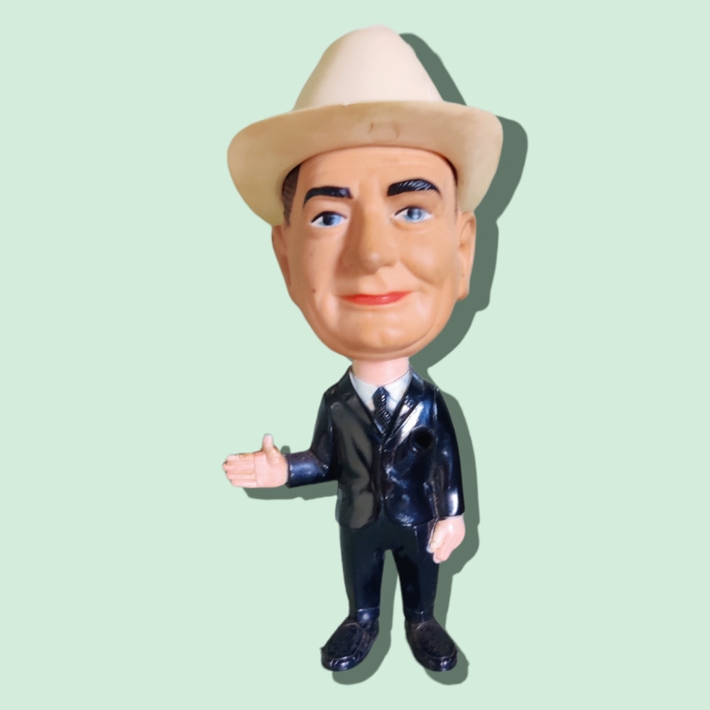 VINTAGE! 1964 Remco Lyndon Johnson doll